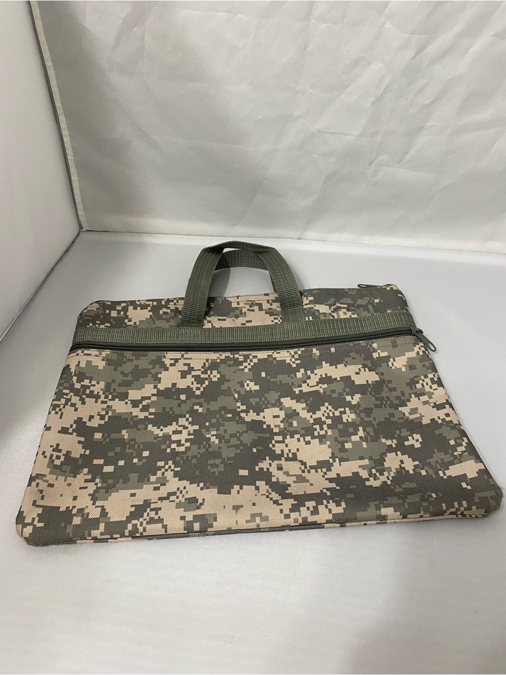 Men's Digital Camouflage Laptop Bag with Top Handles